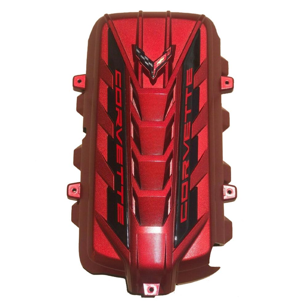 C8 Corvette Painted Engine Cover - Color Matched : LT2