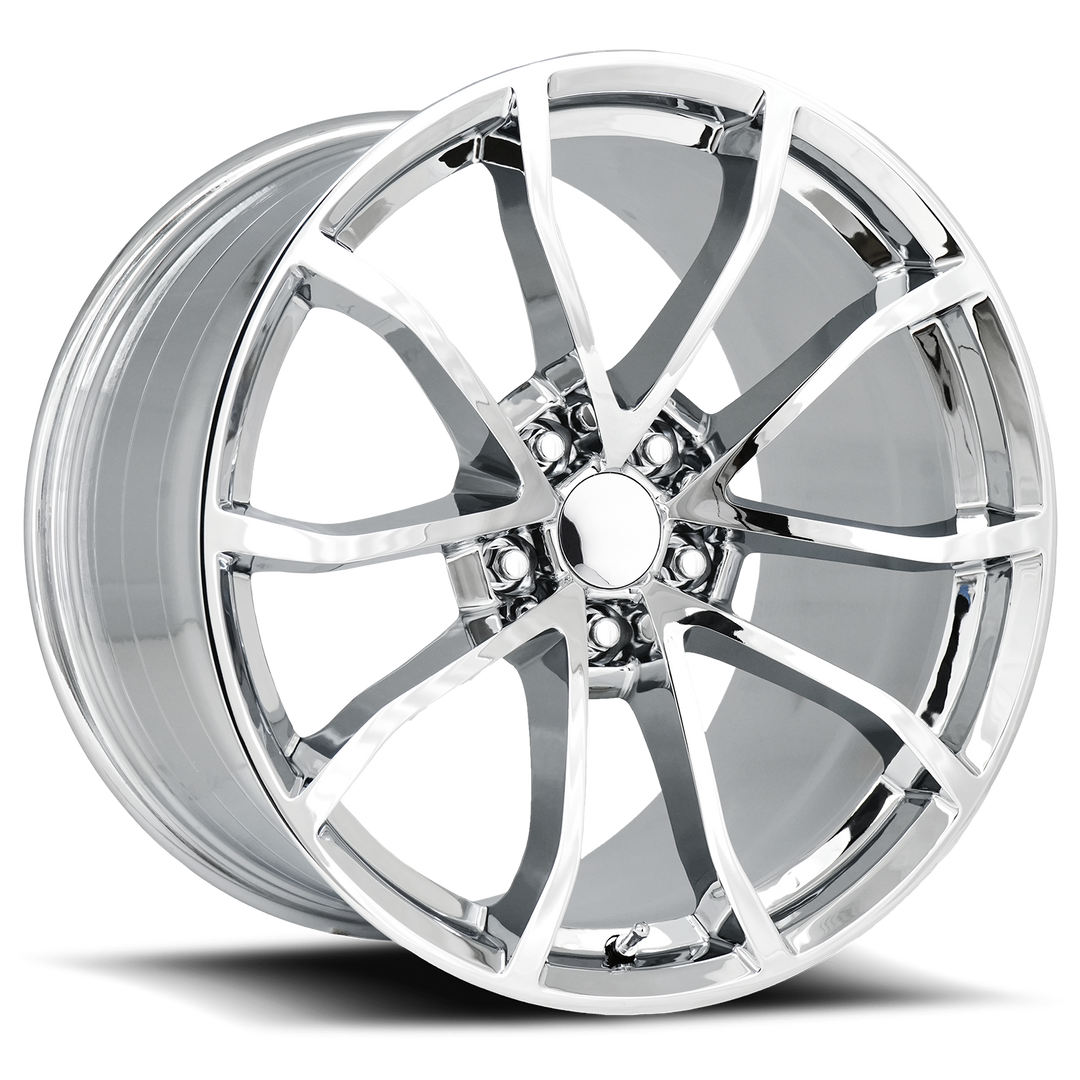 Corvette Centennial Cup Style Flow Formed Reproduction Wheels (Set) -  Chrome