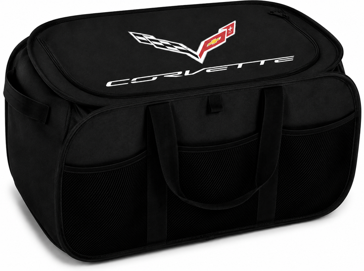 Corvette Pop-Up Trunk Organizer - Black : C7