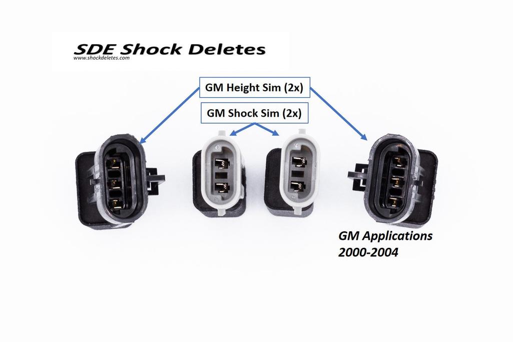 C5 Corvette MagneRide Shock + Height Simulators : 1997-2004