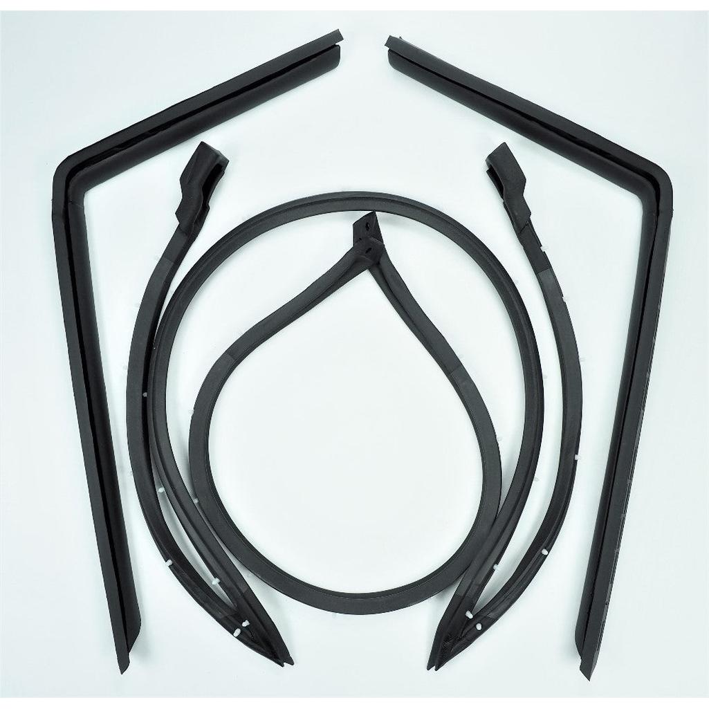 C3 1968-1975 Corvette Hard Top Weatherstrip Kit - 4 Pc