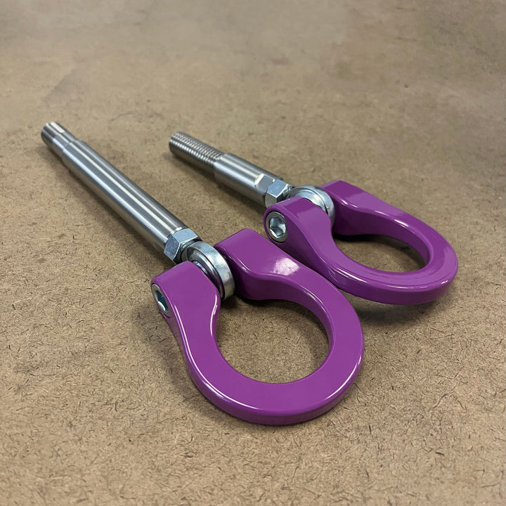 Corvette Premium Stealth D-Ring Tow Hooks : C7 Z51, Z06, Grand Sport:C8 Stingray,E-Ray