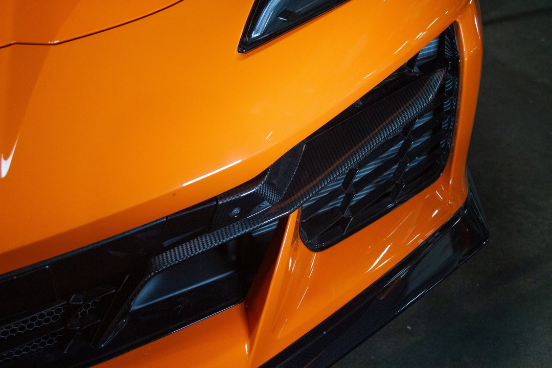 Corvette C8 Z06 Front Bumper Center Bezels 2022 - 2025