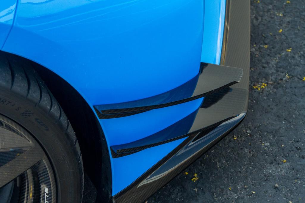 Corvette C8 Z06 Carbon Fiber Front Bumper Canards 2023-2026