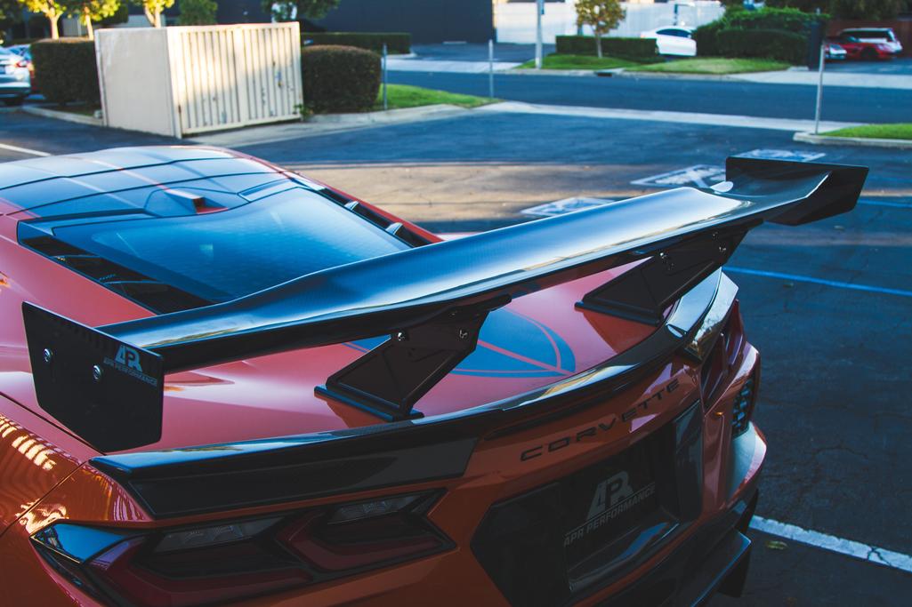 Corvette C8 Z06 GTC-500 Carbon Fiber Adjustable Wing 2023-2026
