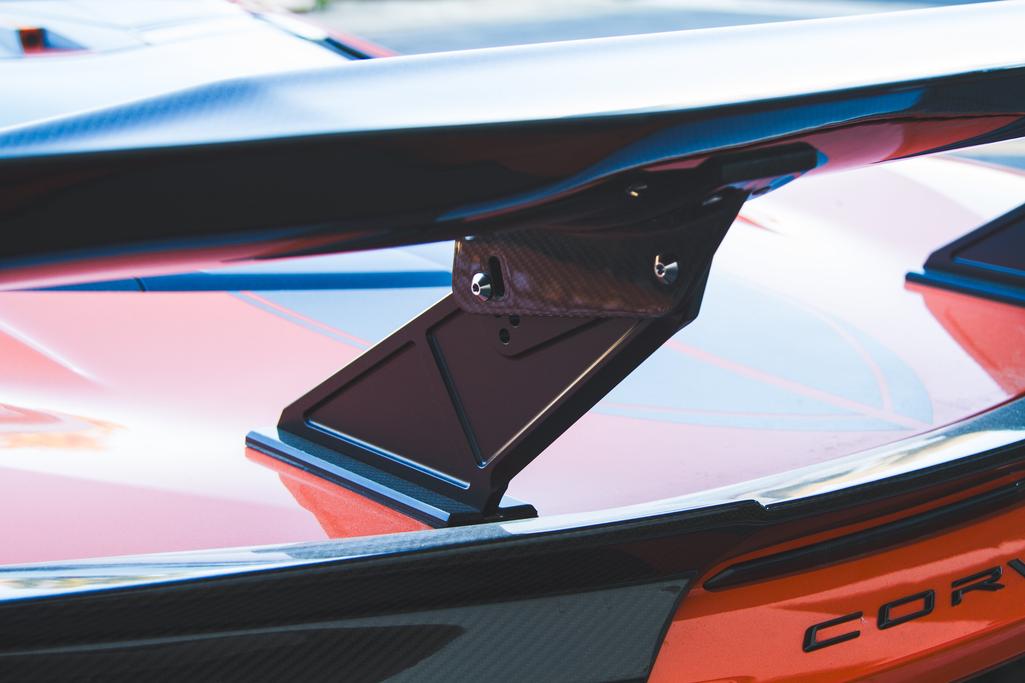 Corvette C8 Z06 GTC-500 Carbon Fiber Adjustable Wing 2023-2026