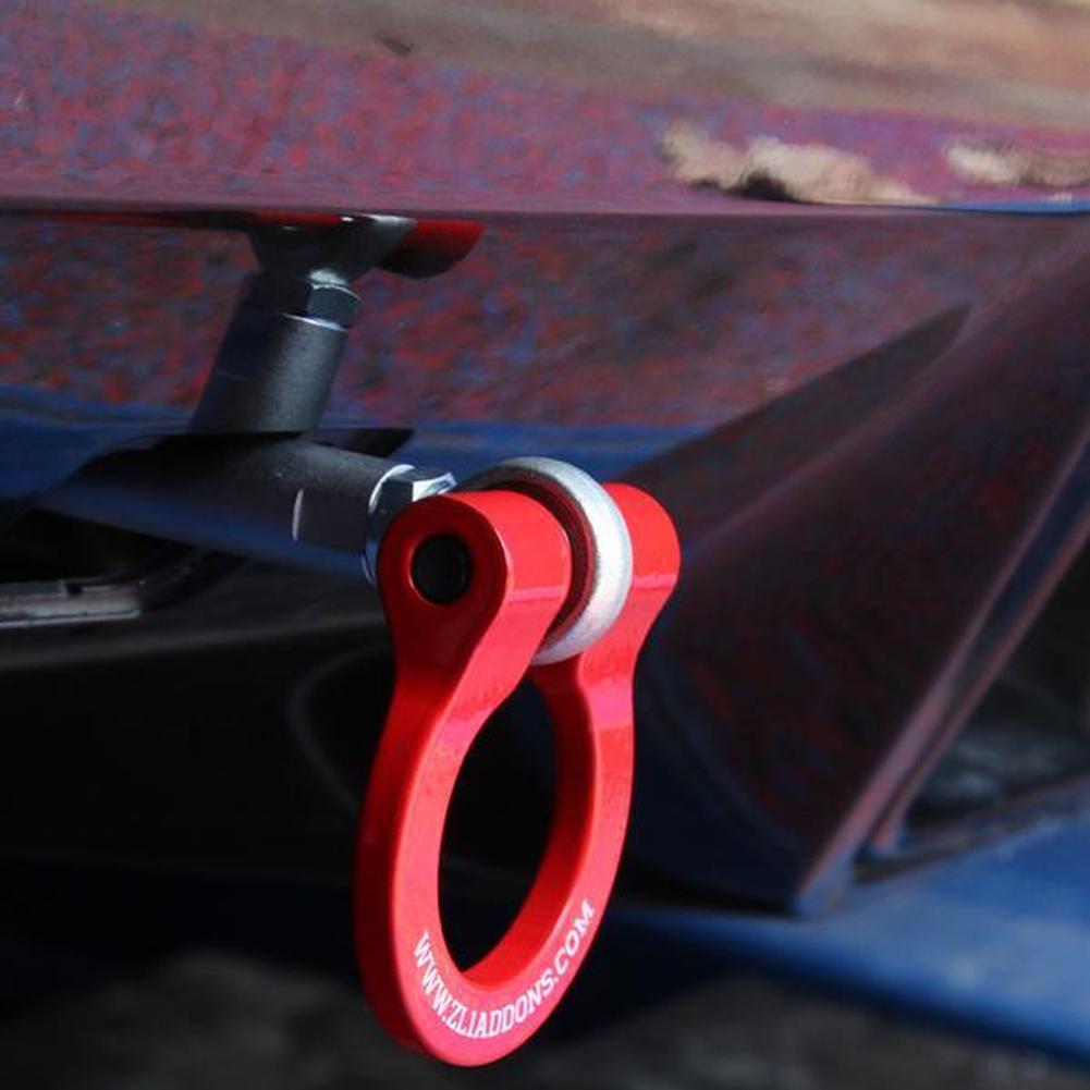 Corvette Premium Stealth D-Ring Tow Hooks : 2014-2019 C7 Z51, Z06, Grand Sport