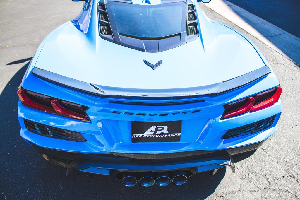 Corvette C8 Z06 Carbon Fiber Rear Spoiler Delete 2023-2026