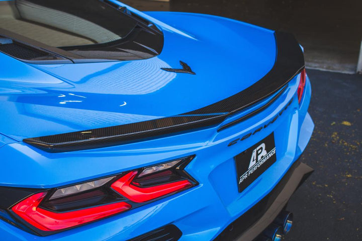 Corvette C8 Z06 Carbon Fiber Rear Spoiler Delete 2023-2026