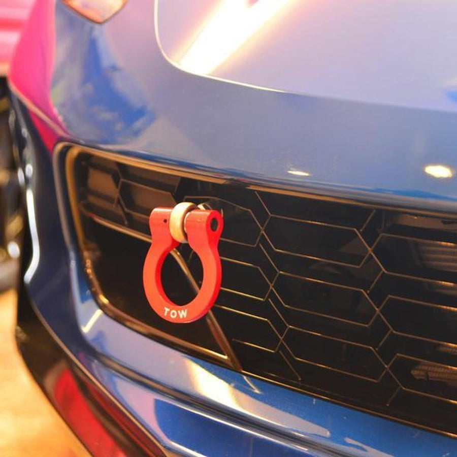 Corvette Premium Stealth D-Ring Tow Hooks : 2014-2019 C7 Z51, Z06, Grand Sport