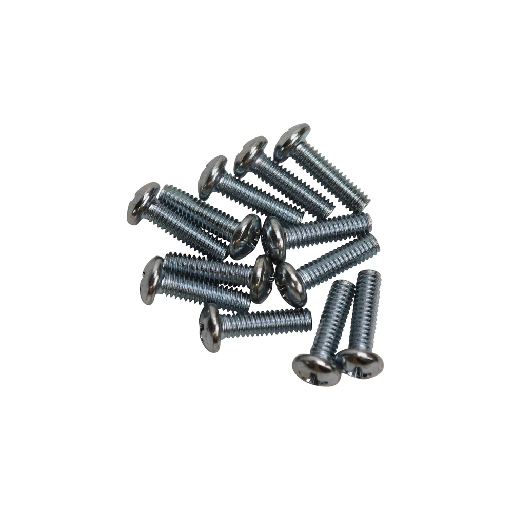 1968-1969 Corvette C3 Tail Light Lens Screws - 12Pc Set