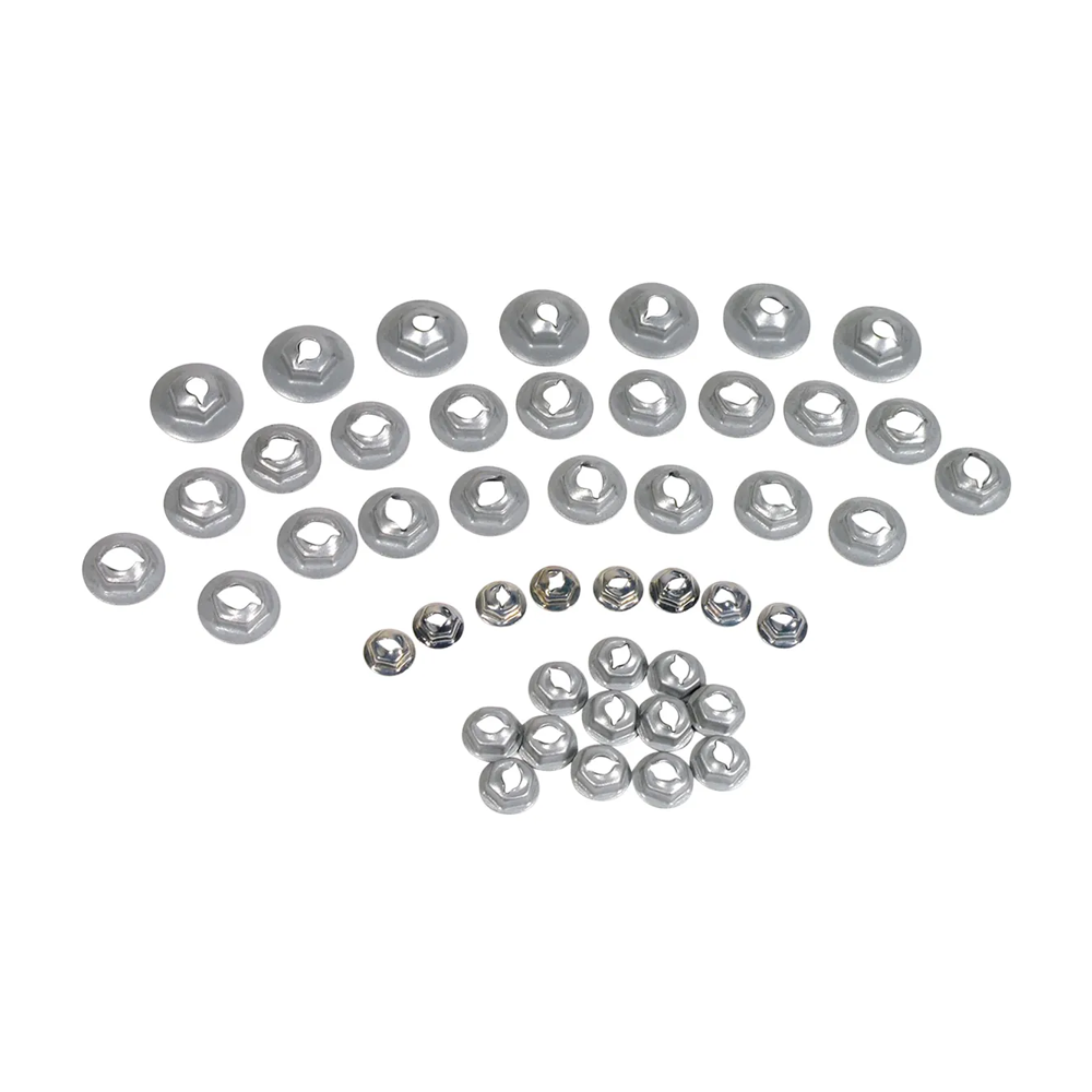 1968 Corvette C3 Emblem Speednut Kit - 45Pc