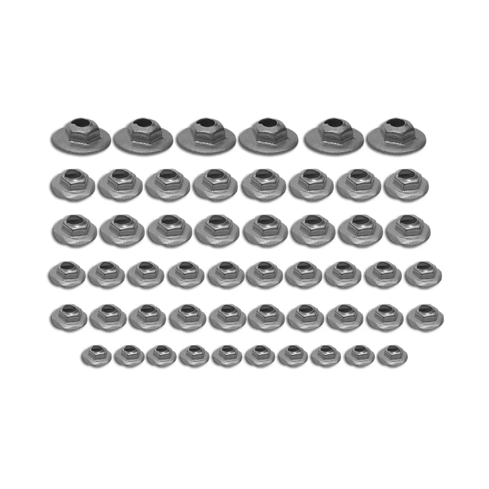 1970-1972 Corvette C3 Emblem Speednut Kit - 52Pc