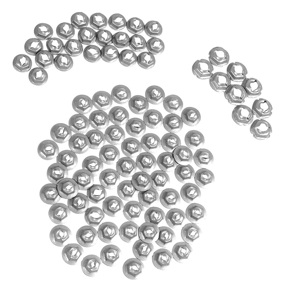 C1 1961-1961 Chevrolet Corvette Emblem Speednut Kit. 97 Piece