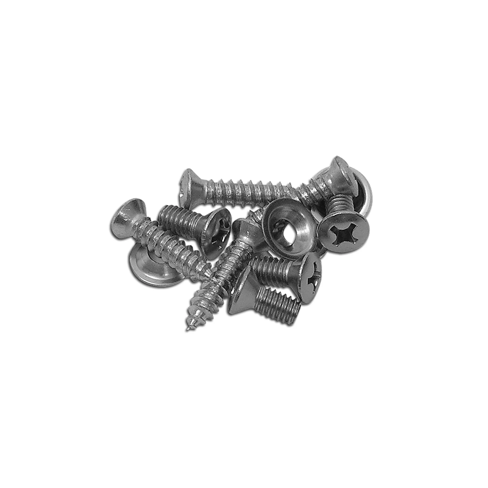 1968-1982 Corvette C3 Headlight Bezel Screws - 12Pc Set