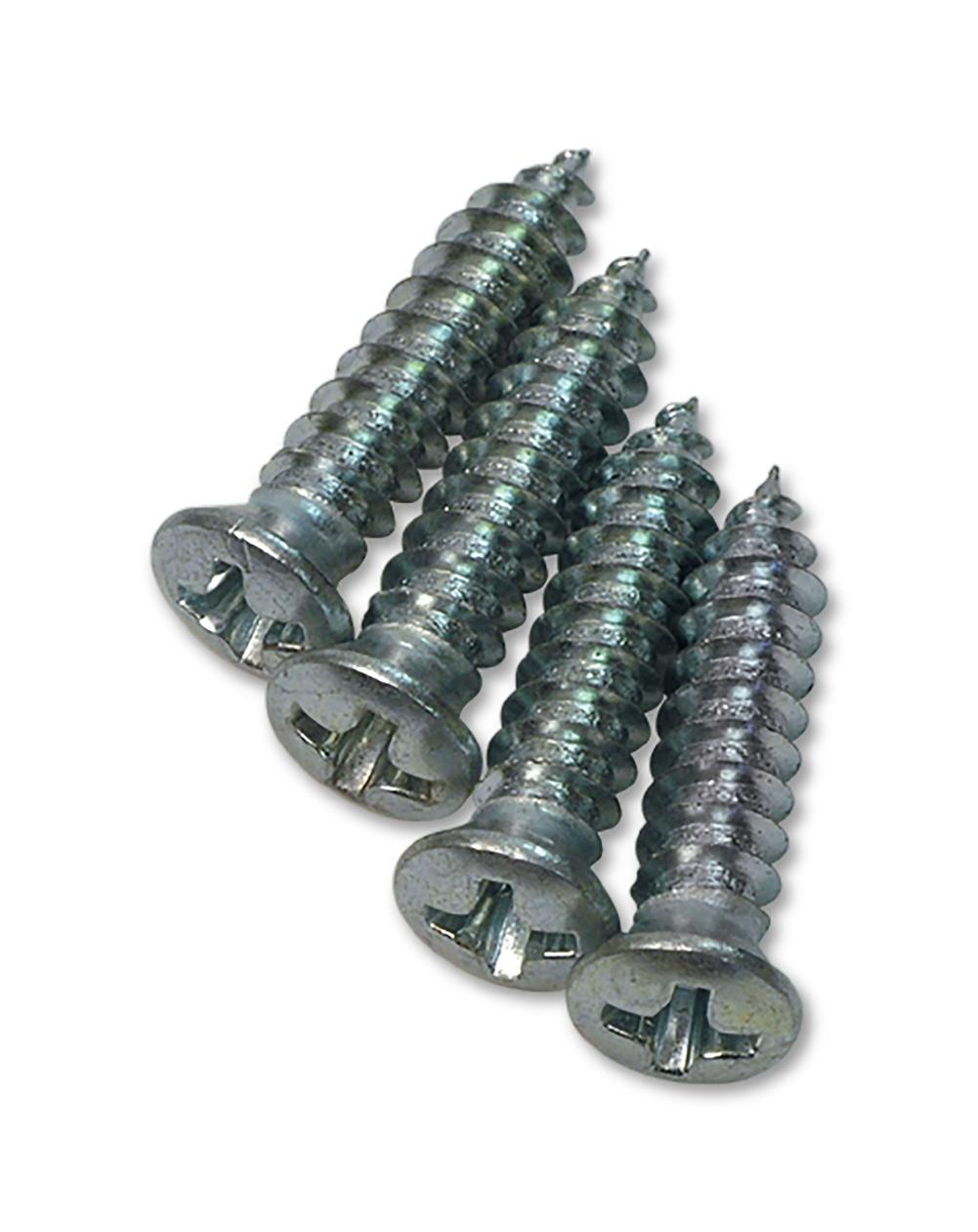 C1 1958-1962 Chevrolet Corvette Dash Pad End Cap Screws. 4 Piece Set