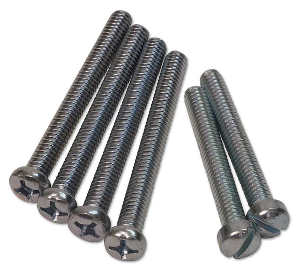 C1 1958-1961 Chevrolet Corvette Armrest Screws. 6 Piece Set