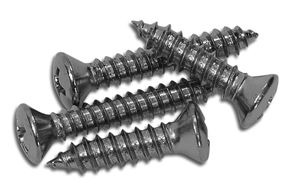 C1 1958-1962 Chevrolet Corvette Grab Bar End Cap Screws. 4 Piece Set