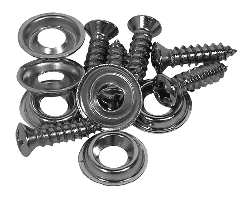 C1 1959-1962 Chevrolet Corvette Package Tray Support Screws. 12 Piece