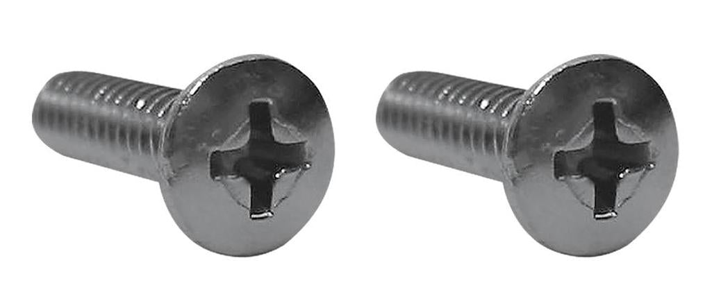 C2 1963-1967 Chevrolet Corvette Inside Mirror Support To Windshield Header Screws - 2Pc