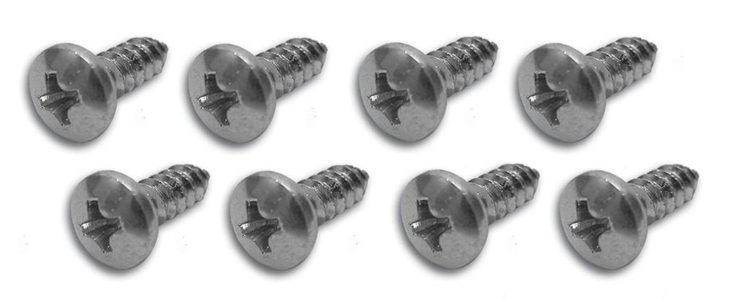 C2 1964-1967 Chevrolet Corvette Shift Console Screws - 8 Pc Set