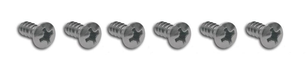 C2 1964-1966 Chevrolet Corvette Dash Insert Screws, 64-Late - 6Pc Set