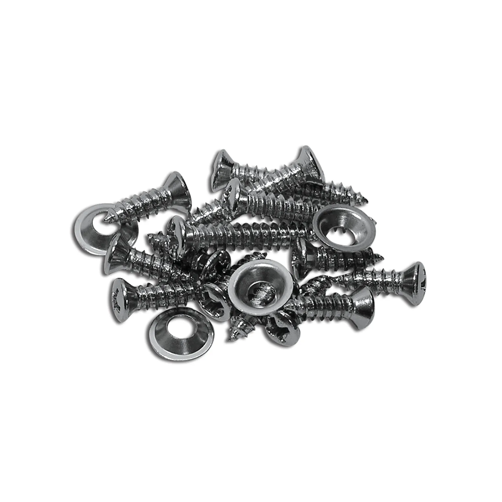 1977-1982 Corvette C3 Windshield Trim Molding Screws - 18Pc