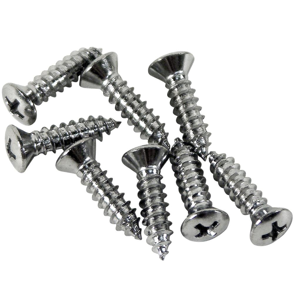C1 1956-1962 Chevrolet Corvette Hardtop Headliner Trim Screws. 8 Piece