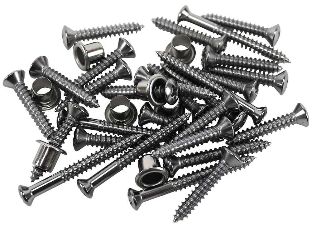 C1 1956-1957 Chevrolet Corvette Door Panel Screws. 36 Piece Set