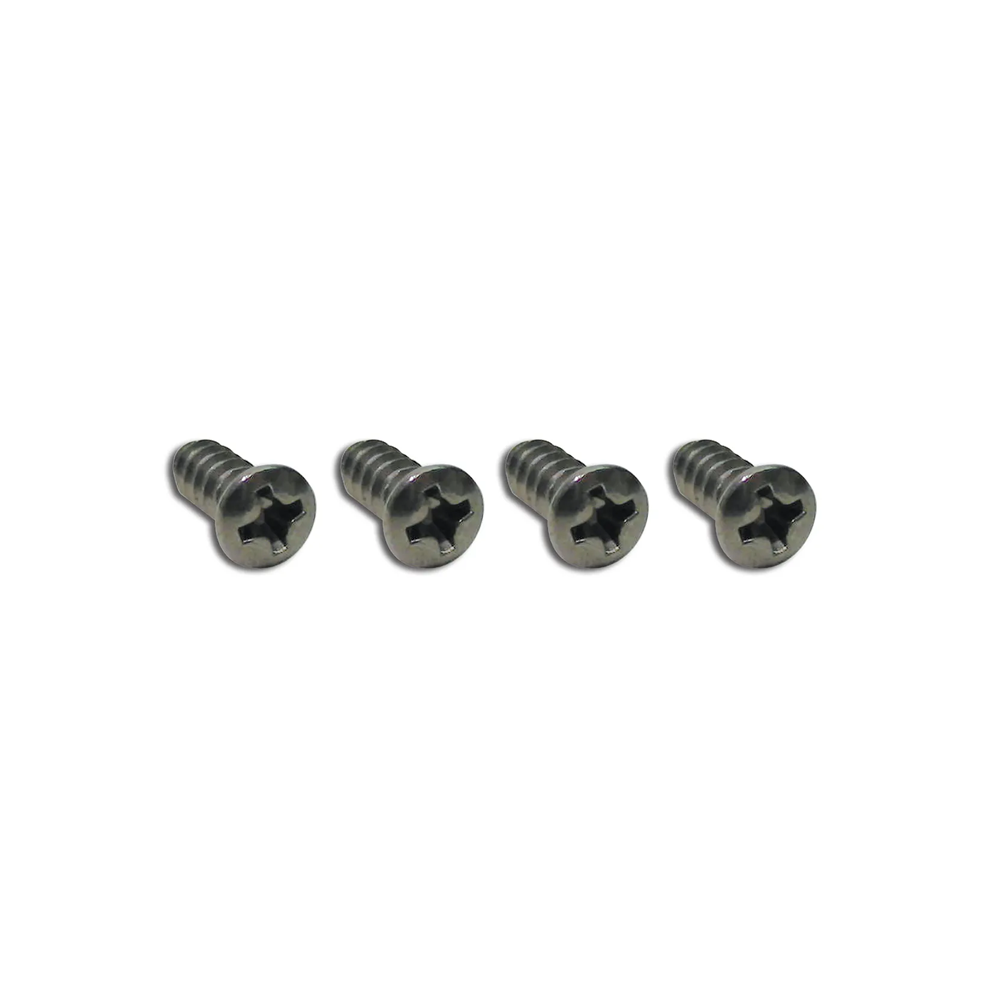 1968-1982 Corvette C3 Windshield Upper Molding Screws - 4Pc Set