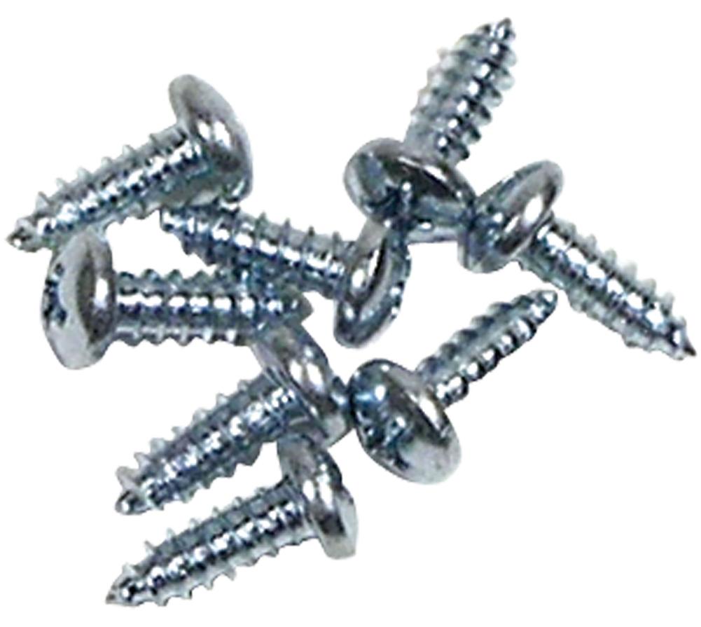 C1 1958-1962 Chevrolet Corvette Wire Cover Floor Plate Screws. 8 Piece