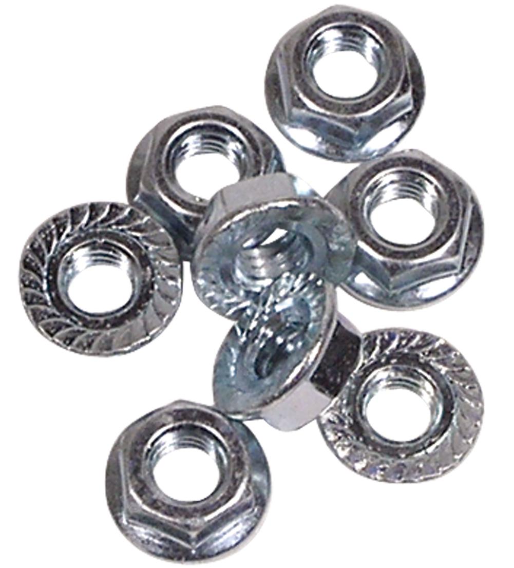 C1 1958-1960 Chevrolet Corvette Grille Bar To Bumper Nuts. 8 Piece Set