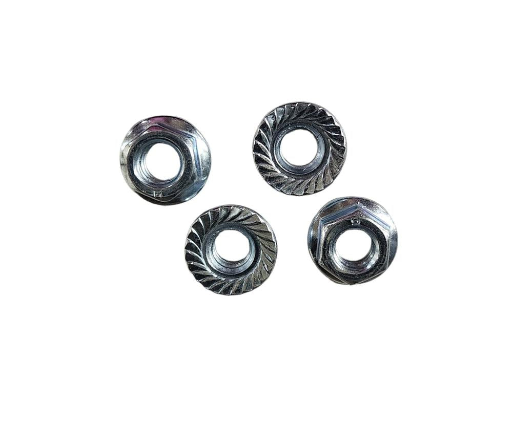 C1 1961-1962 Chevrolet Corvette Grille Bar To Bumper Nuts. 4 Piece Set