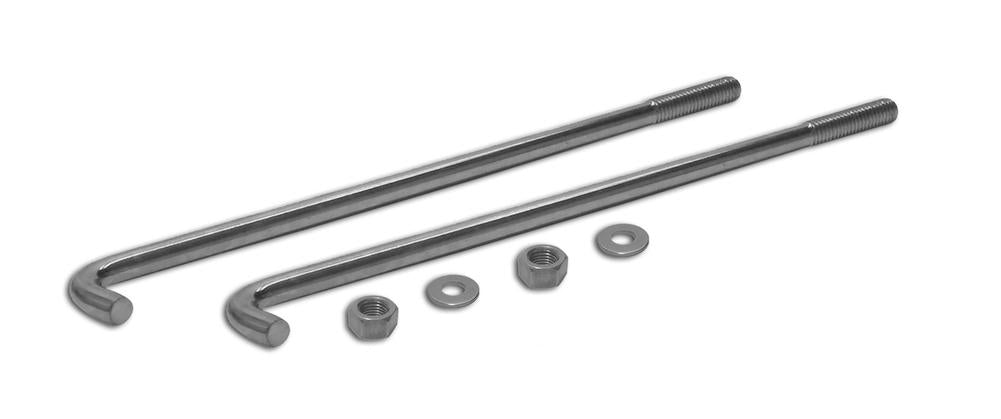 C1 1956-1961 Chevrolet Corvette Battery Bolt & Nut Kit.