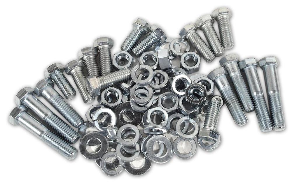 C2 1963-1967 Chevrolet Corvette Front Bumper Mounting Hardware Kit