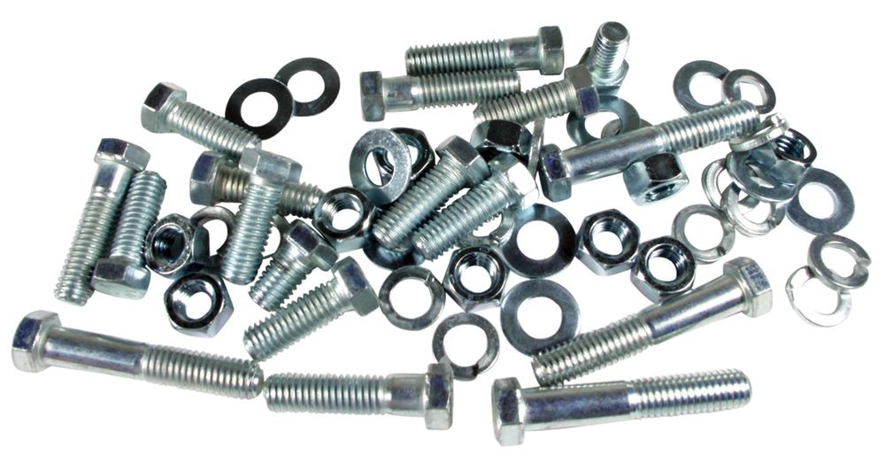 C1 1958-1960 Chevrolet Corvette Rear Bumper Mount Bolt Kit. Replacement 52 Piece