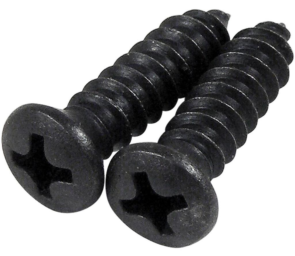 C2 1965-1966 Chevrolet Corvette Vent Cable Mount Screws - 2Pc