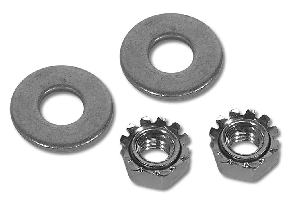 C2 1963-1967 Chevrolet Corvette Dash Pad Nuts & Washers 4-Pc Set