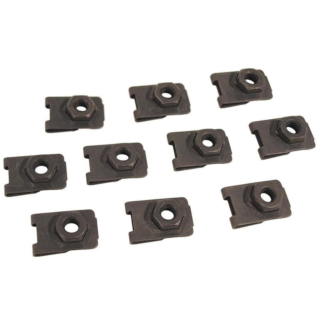 C2 1963-1967 Chevrolet Corvette Dash Frame Mount J-Nuts 10-Pc Set