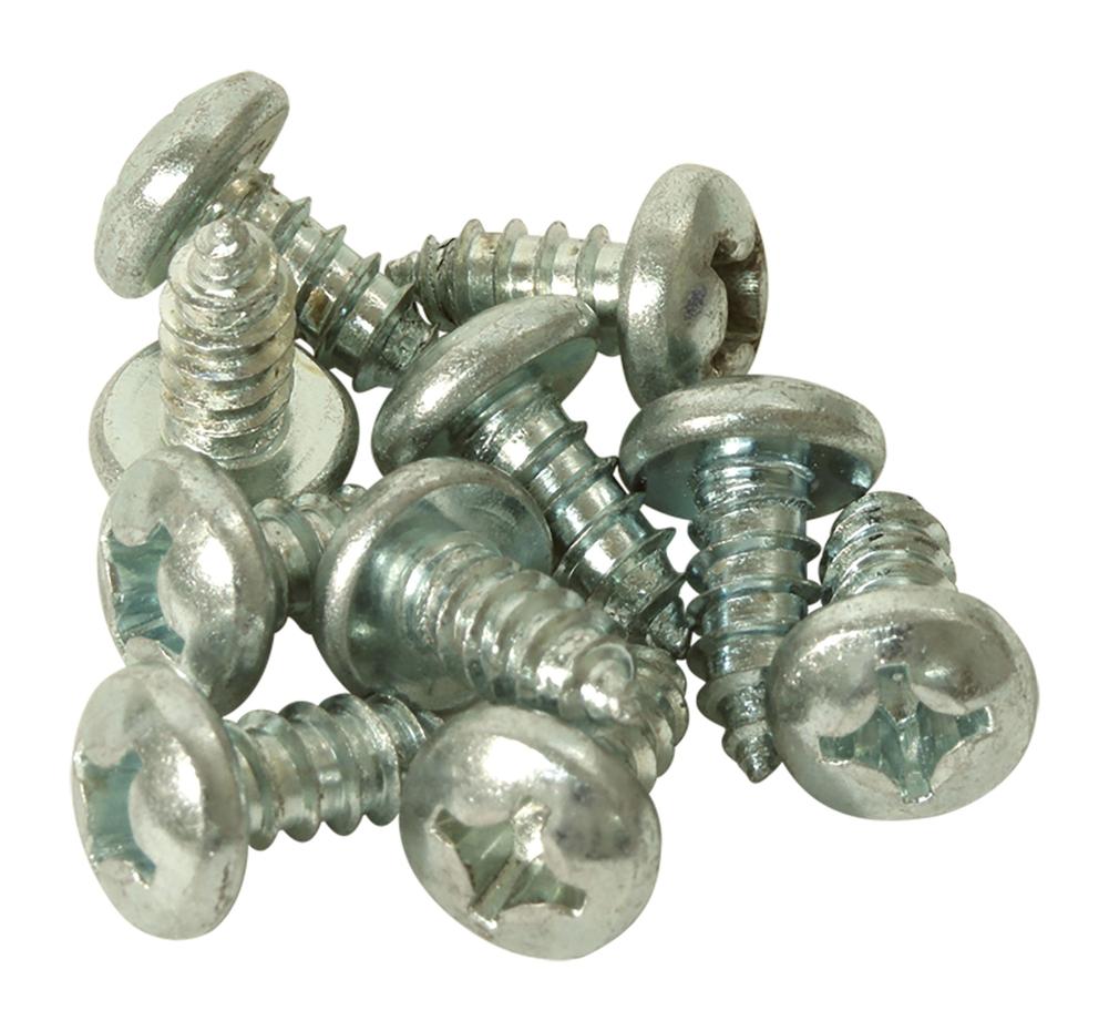 C1 1956-1962 Chevrolet Corvette Door Access Plate Screws. 10 Piece Set