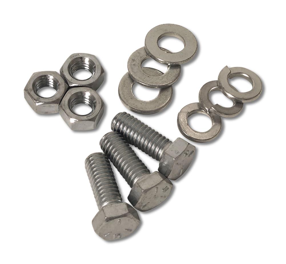 C1 1953-1962 Chevrolet Corvette Park Brake Handle Mount Kit. 12 Piece