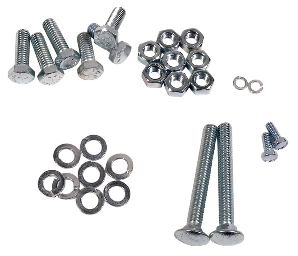 C1 1953-1957 Chevrolet Corvette Front License Bumper Bolt Kit.