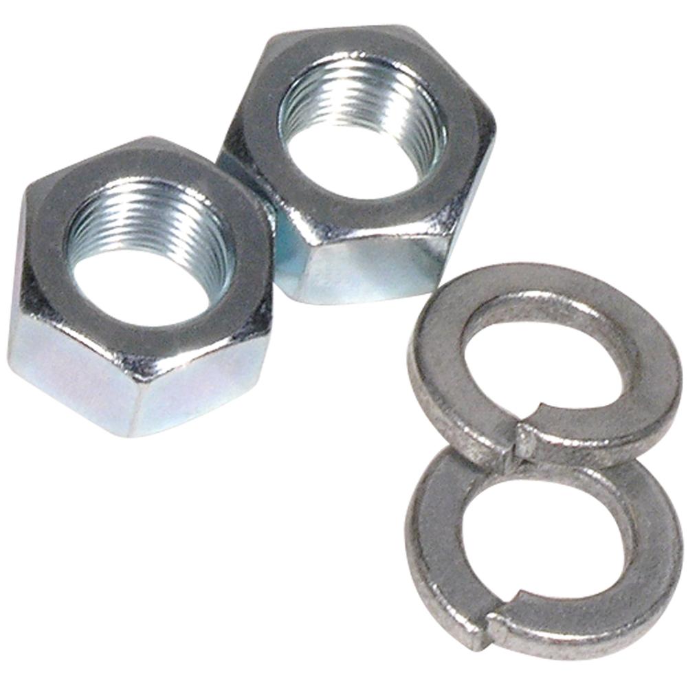 C1 1953-1962 Chevrolet Corvette Rear Spring Eyelet Pin Nuts & Washers.