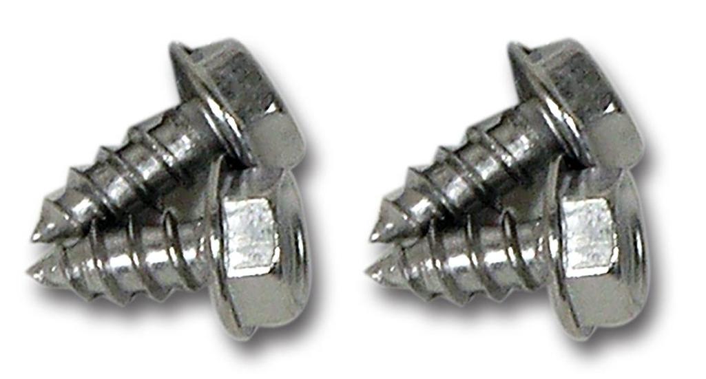 C2 1963-1967 Chevrolet Corvette Heater Core Strap Screws 4-Pc Set
