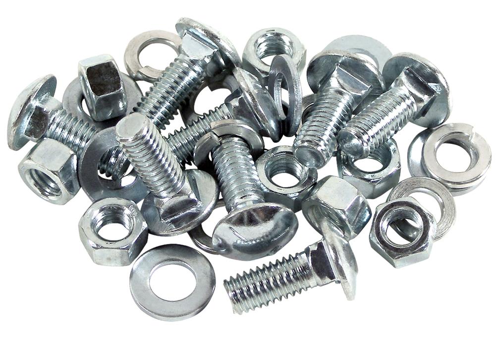 C1 1956-1962 Chevrolet Corvette Convertible Top Frame To Bracket Bolt Kit.