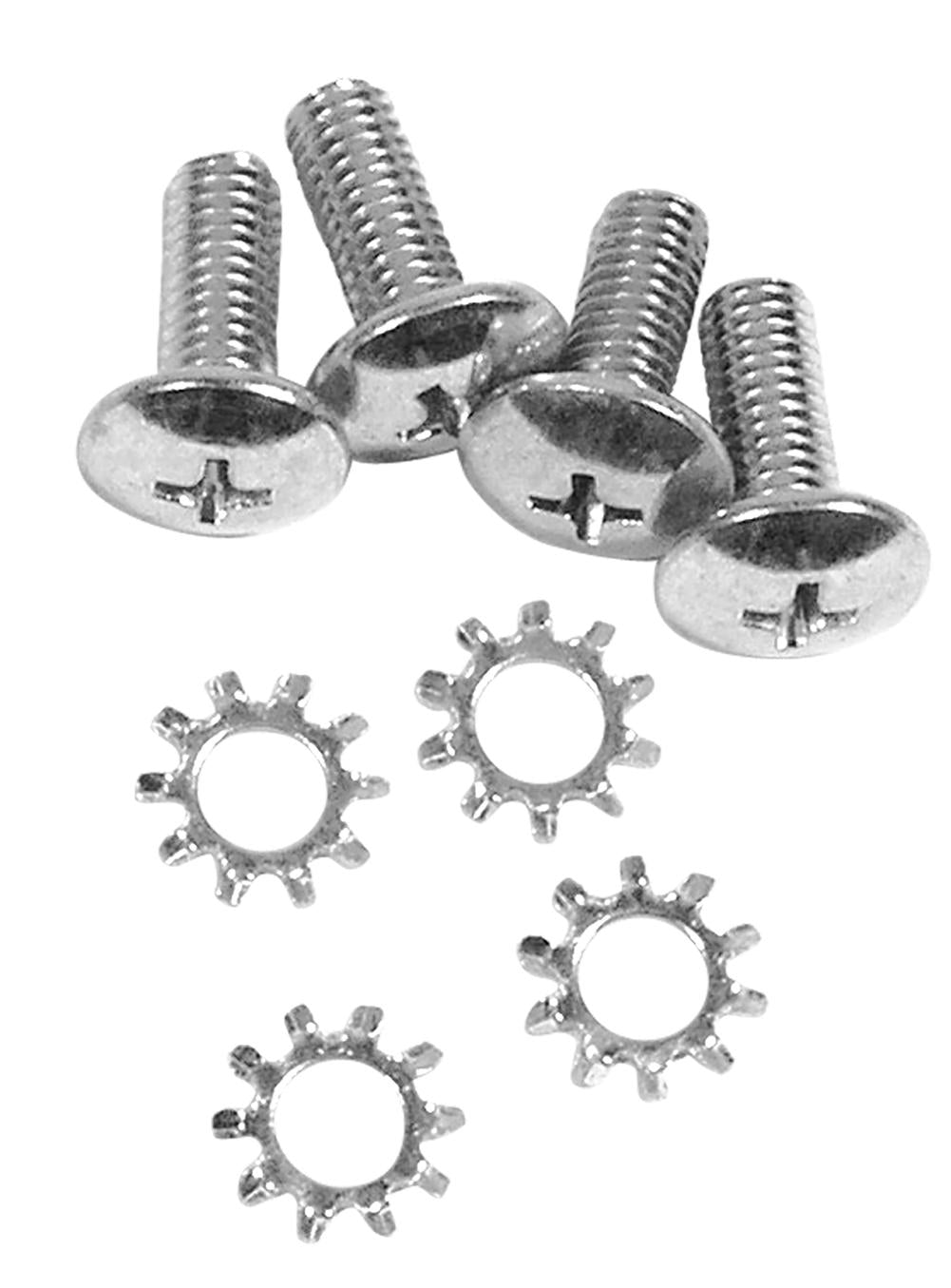 C1 1956-1962 Chevrolet Corvette Convertible Top Rear Latch To Top Screws. 8 Piece