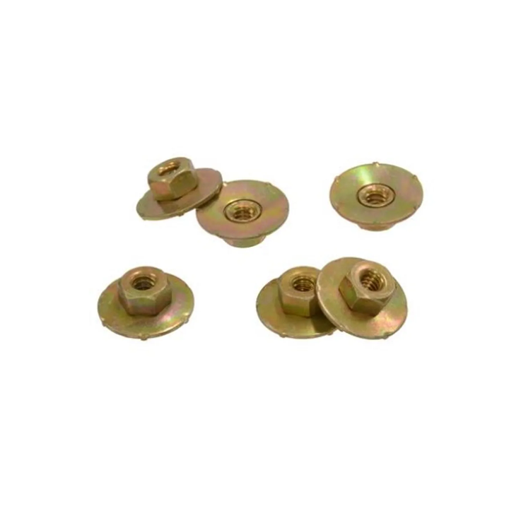 C3 1968-1982 Corvette Wiper Transmission Mount Nuts - 6Pc Set