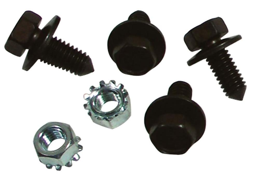 C2 1965-1966 Chevrolet Corvette Steering Column Mount Bracket Bolts & Nuts W/Telescopic