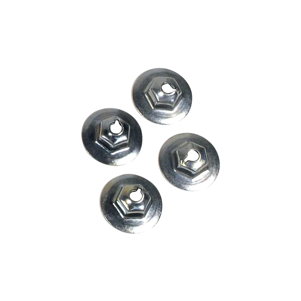 C1 1956-1962 Corvette Wiper Transmission Mount Nuts - 4Pc Set