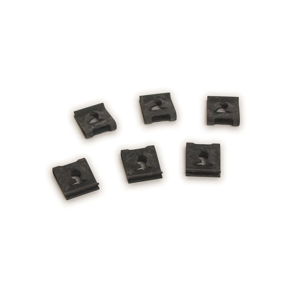 1968-1977 Corvette C3 Upper Dash Pad Clips - 6Pc Set